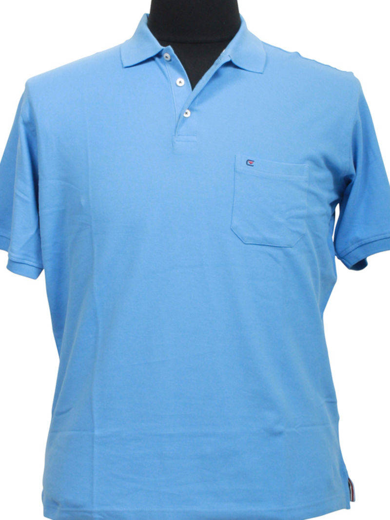 CASA MODA POLO T-SHIRT (SKY BLUE) – Storerobert