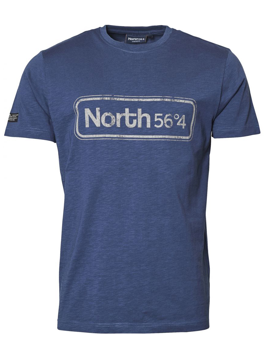 North 56 Print T-Shirt (Blue) 1 – Storerobert
