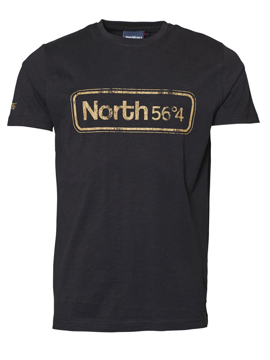 North 56 Print T-Shirt (Sort) 1 – Storerobert