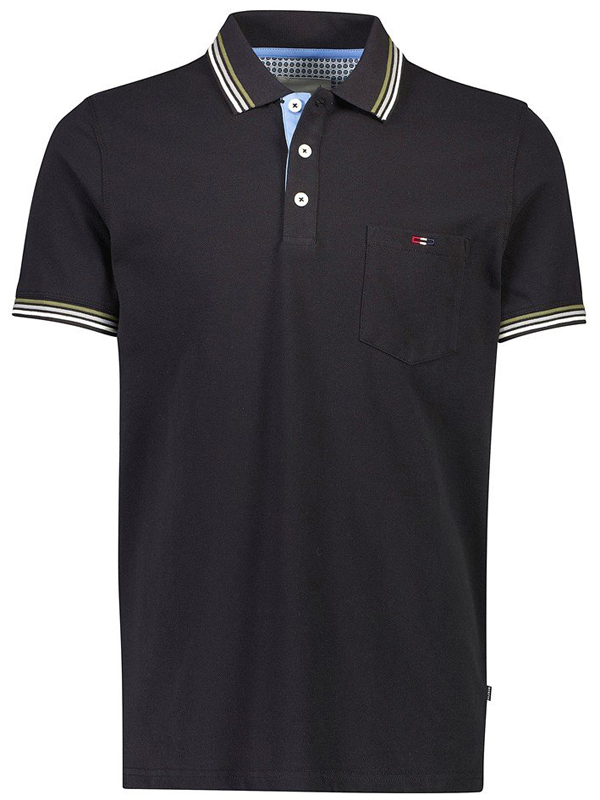 Bison Polo T-Shirt (Sort) – Storerobert