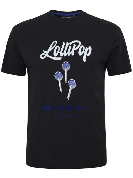 Lollipop Print T-Shirt (Sort)