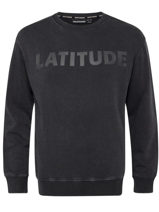 North Print Sweat (Black)