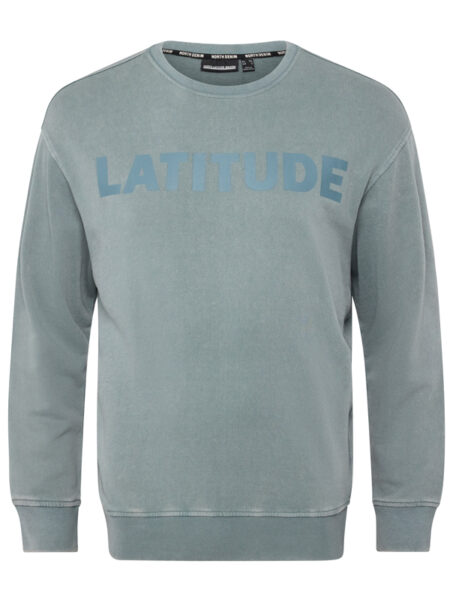 North Print Sweat (Blue)