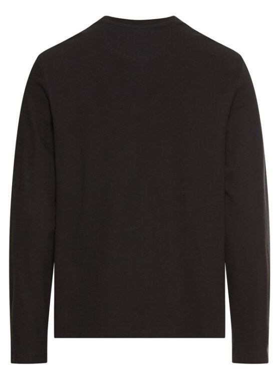 Camel Active Granddad T-Shirt L/S (Navy) - Billede 2
